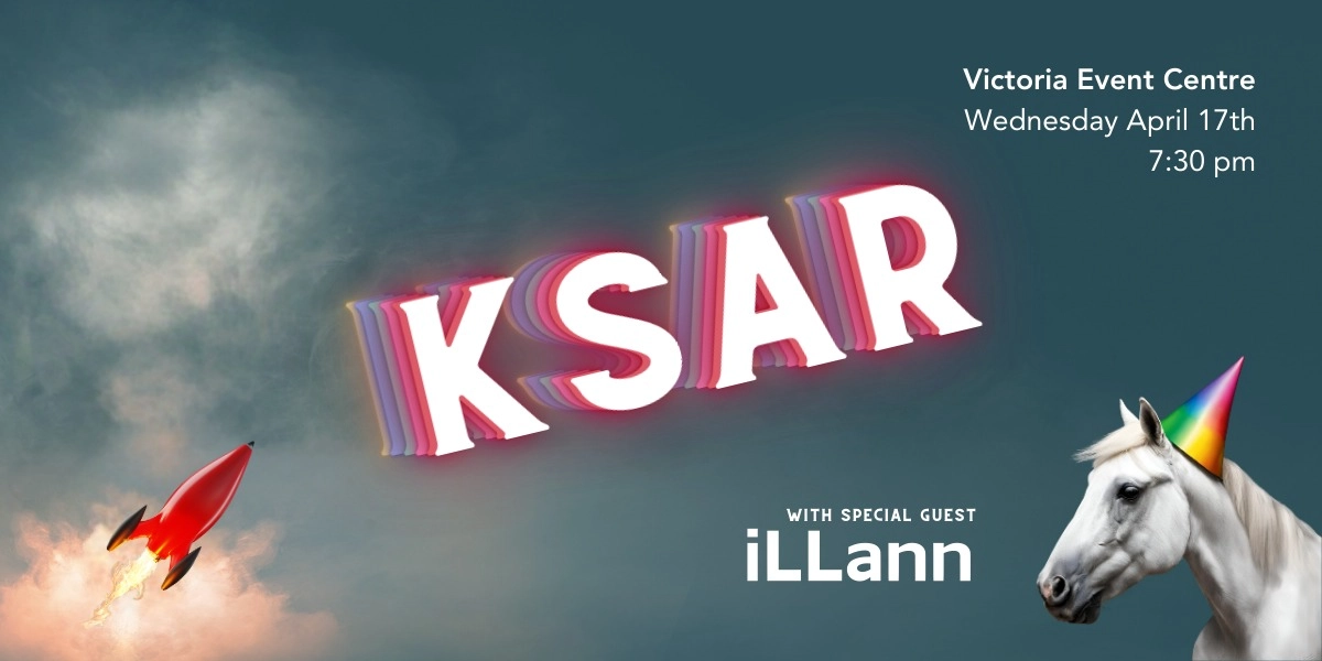 Event image for KSAR birthday show with special guest iLLann