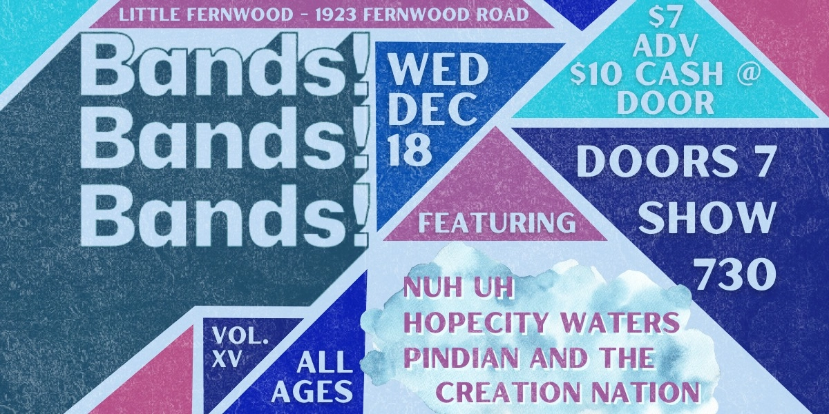 Event image for Bands!Bands!Bands! Vol. XV