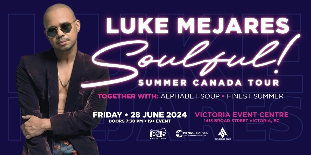 Event image for Luke Mejares: Soulful! Summer Canada Tour
