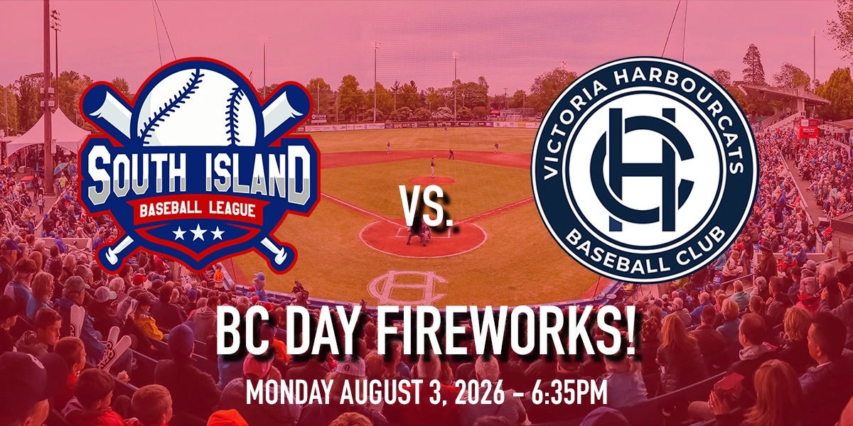 Event image for SIBL ALL-STARS vs. Victoria HarbourCats - BC DAY FIREWORKS!