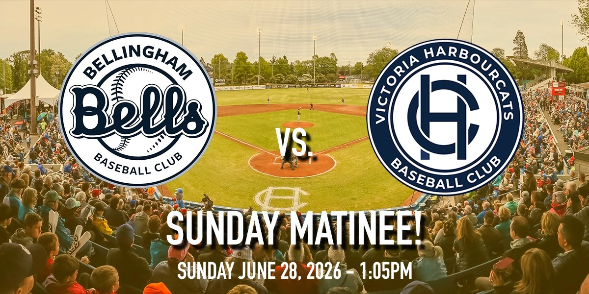 Event image for Bellingham Bells vs. Victoria HarbourCats - SUNDAY MATINEE