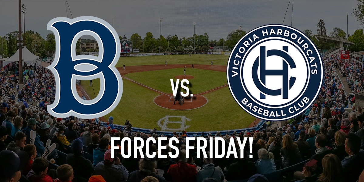 Event image for Bellingham Bells vs. Victoria HarbourCats - FORCES FRIDAY!