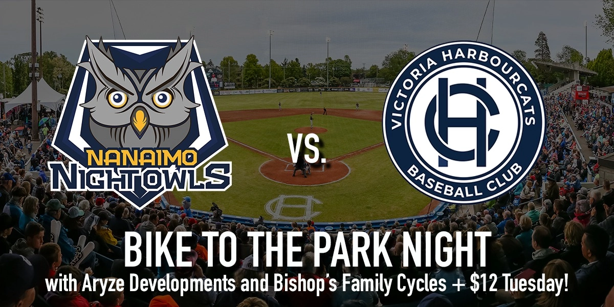 Event image for Nanaimo NightOwls vs. Victoria HarbourCats - BIKE TO THE PARK NIGHT!