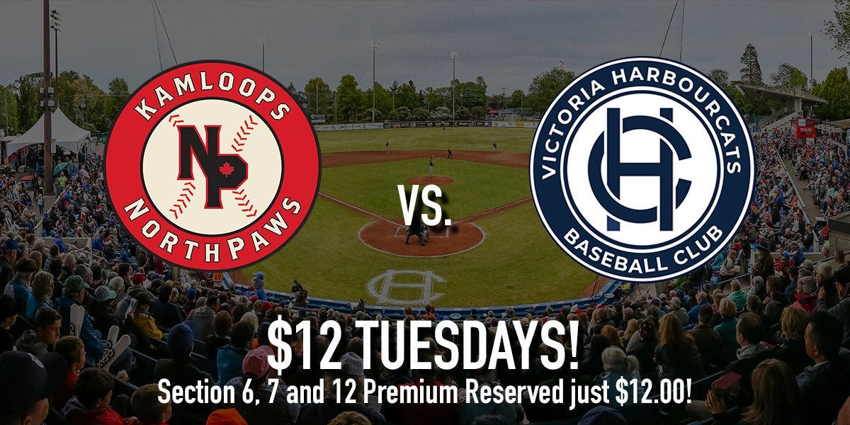 Event image for Kamloops NorthPaws vs. Victoria HarbourCats - $12 TUESDAY!