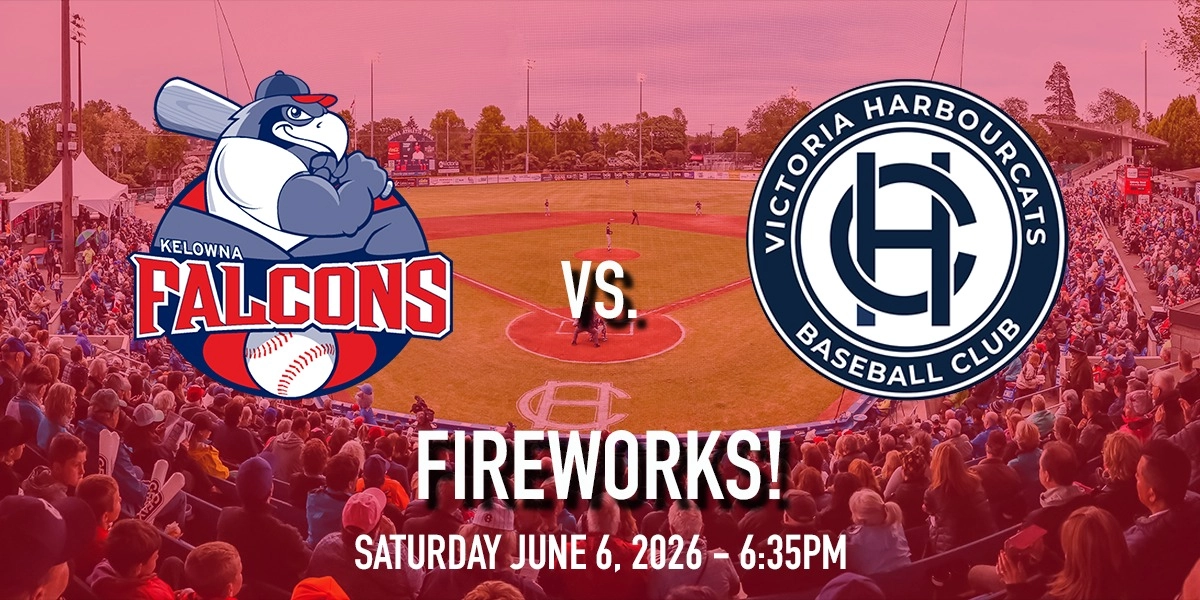 Event image for Kelowna Falcons vs. Victoria HarbourCats - FIREWORKS NIGHT!