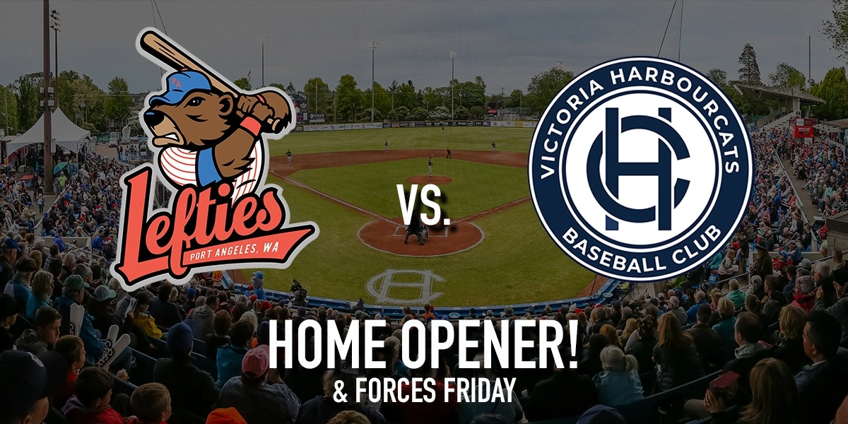 Event image for Port Angeles Lefties vs. Victoria HarbourCats - HOME OPENER!
