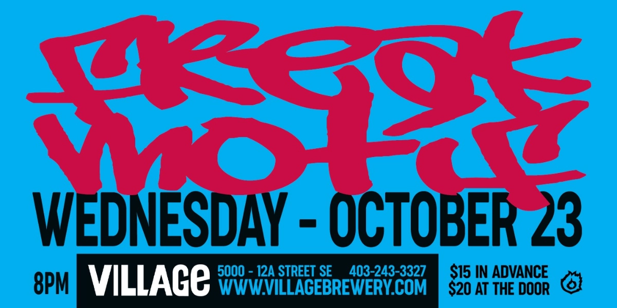 Event image for Village Brewery Presents: Freak Motif