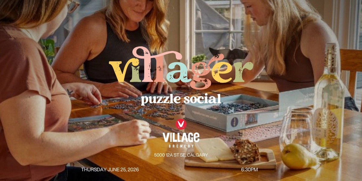 Event image for Villager Puzzle Social at Village Brewery