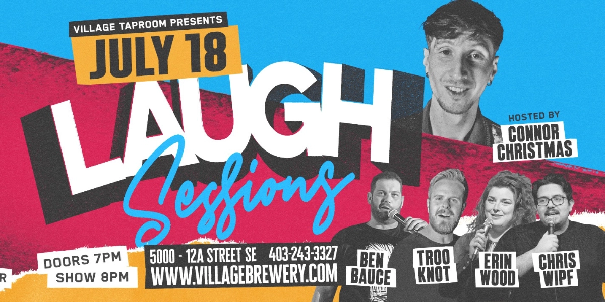 Event image for Village Brewery Presents: The Village Laugh Sessions w/ host Connor Christmas