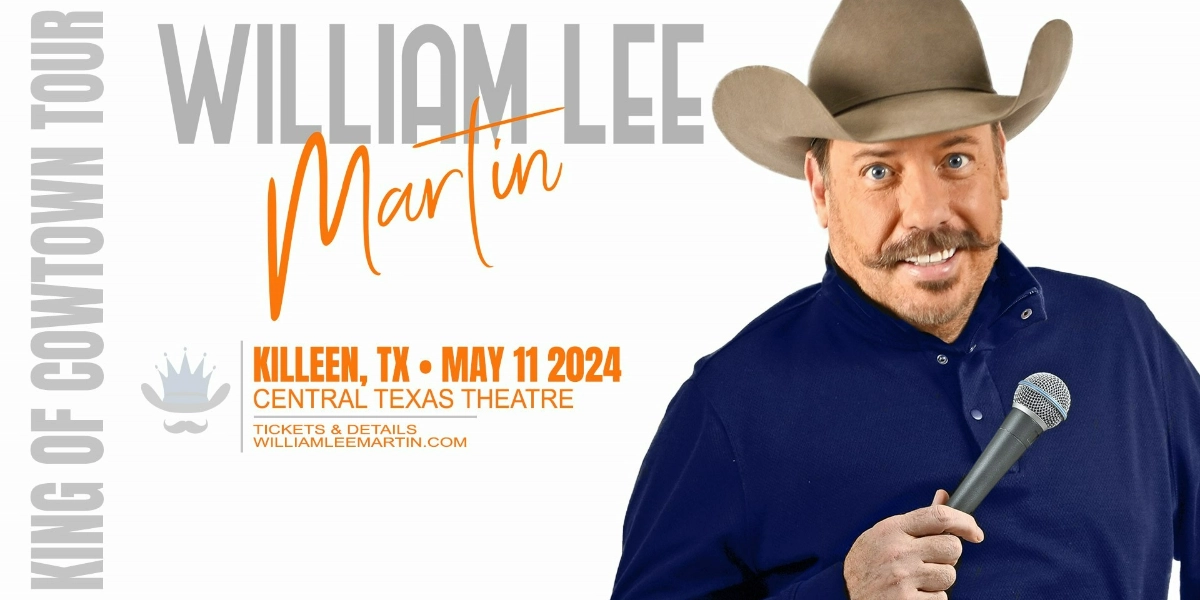 Event image for William Lee Martin - King of Cowtown Tour
