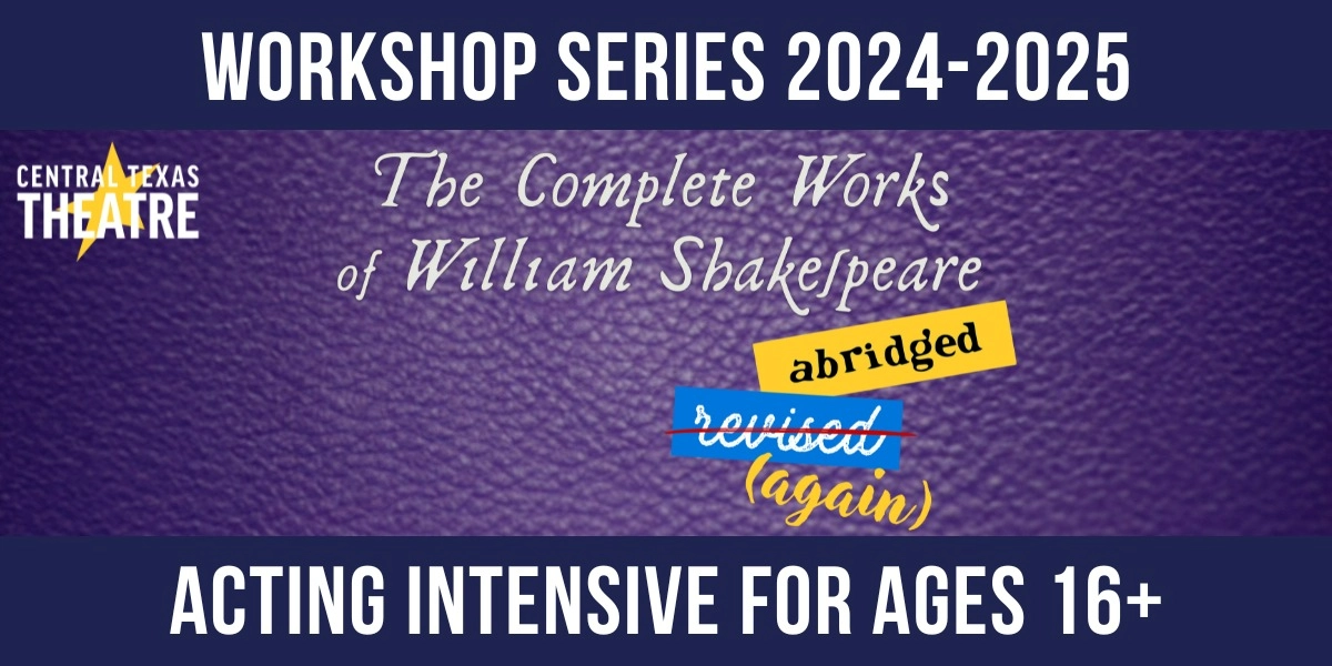 Event image for The Complete Works of William Shakespeare Acting Intensive