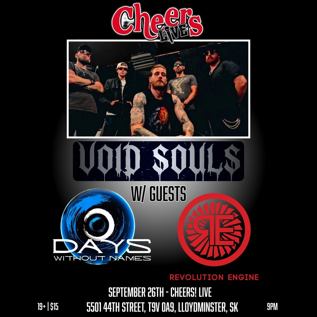 Event image for Void Souls w/ Revolution Engine and Days Without Names