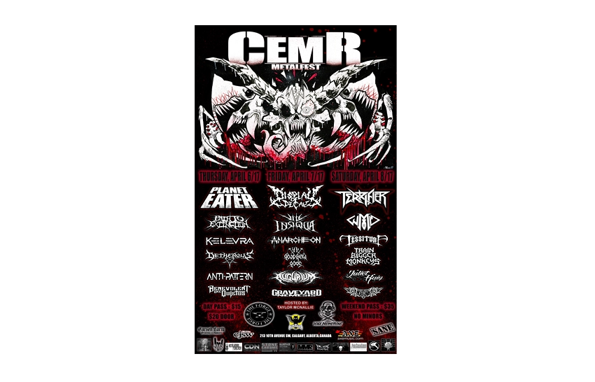 Event image for CEMR Metalfest 2017!