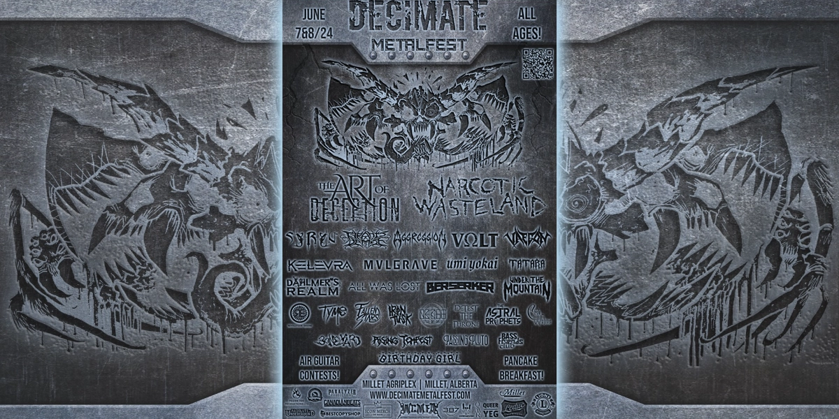 Event image for DECIMATE METALFEST 2024! (ALL AGES)