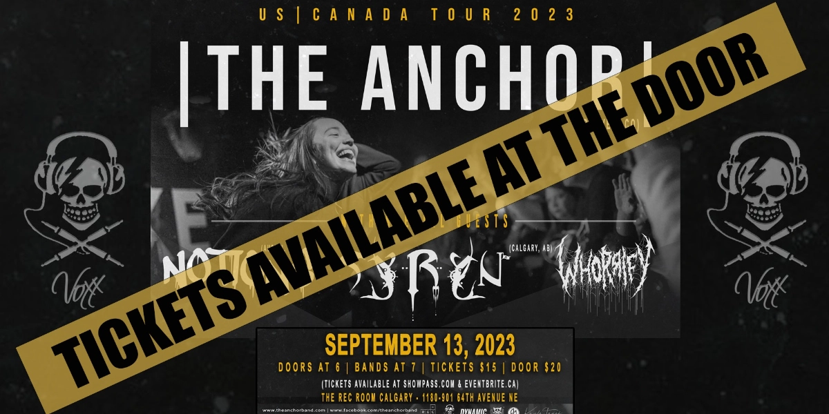 Event image for The Anchor (Denver, CO) | Notions (Austin, TX), SYRYN & Whorrify @ The Rec Room!