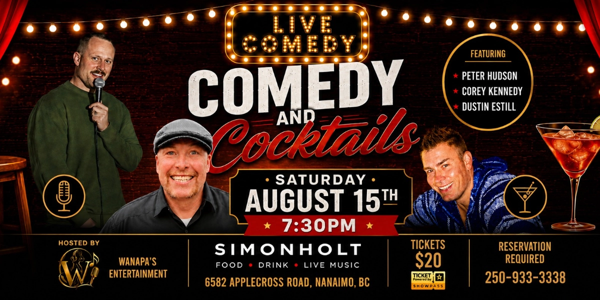 Event image for Comedy and Cocktails Live At Simonholt