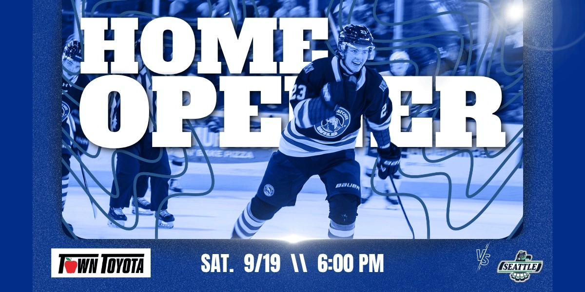 Event image for Wenatchee Wild vs Seattle Thunderbirds