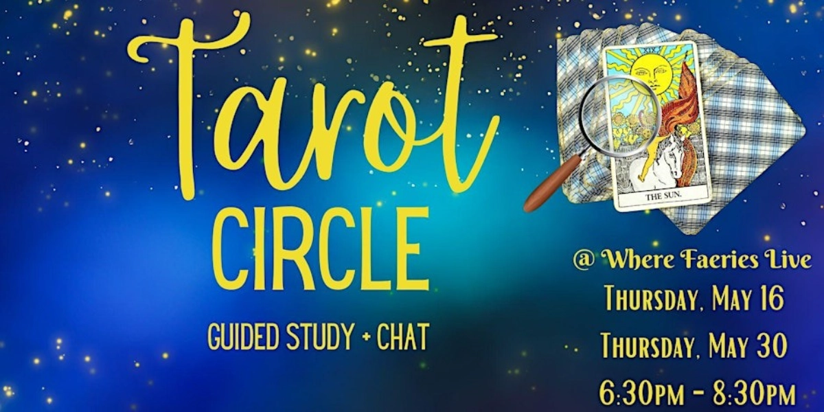 Event image for Tarot Circle: Guided Study & Chat