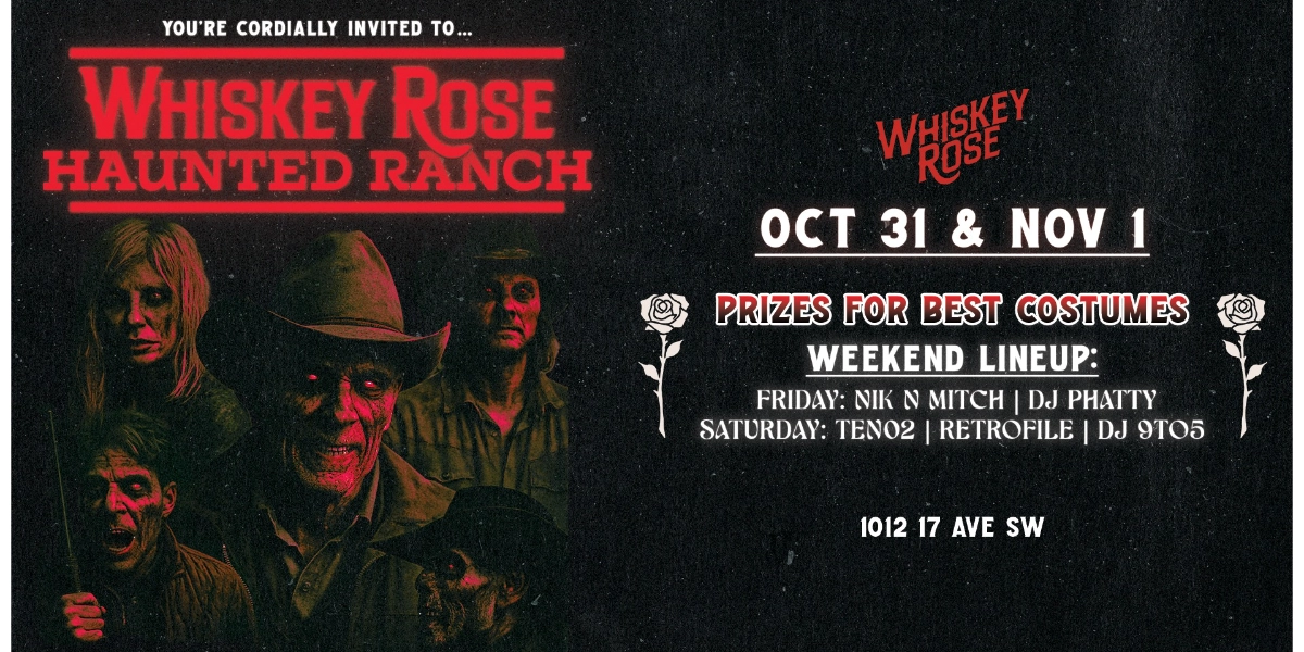 Event image for Whiskey Rose Haunted Ranch - Oct 31