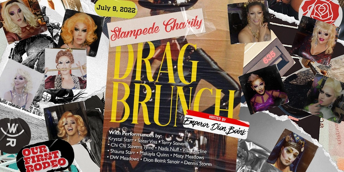 Event image for STAMPEDE DRAG BRUNCH - Whiskey Rose Saloon
