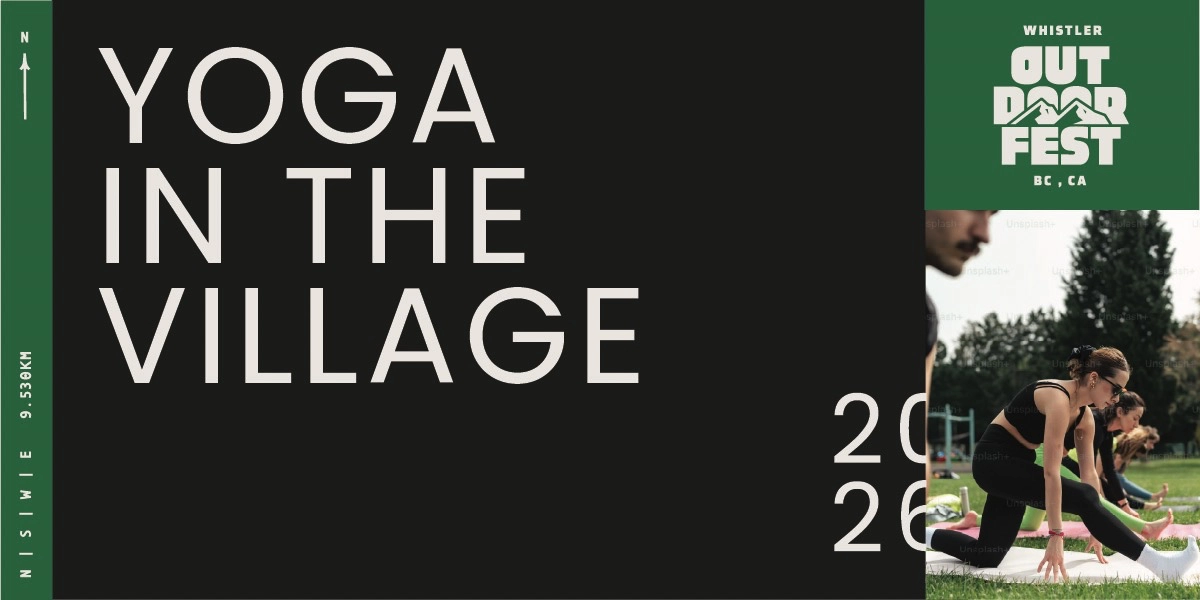 Event image for Whistler Outdoor Festival: Yoga - Saturday