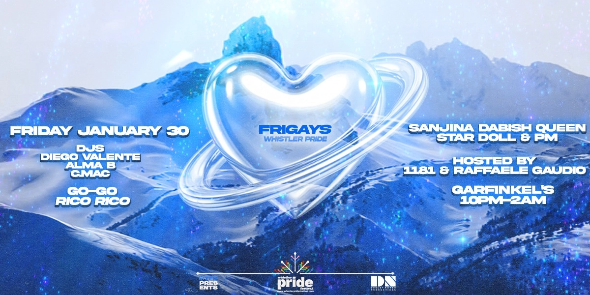 Event image for FRIGAYS - WHISTLER PRIDE