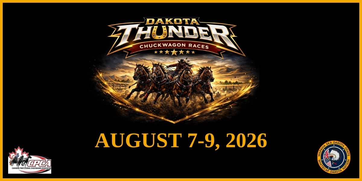 Event image for 2026 Dakota Thunder Chuckwagon Races