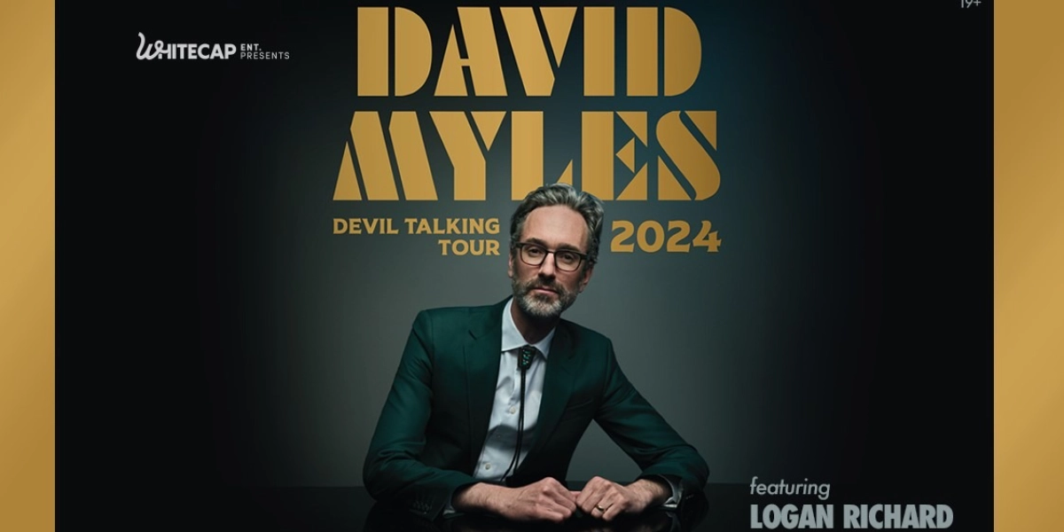 Event image for David Myles, Devil Talking Tour 2024 - PEI Brewing Company