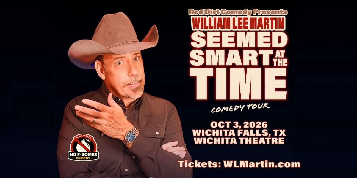 Event image for William Lee Martin in Seemed Smart at the Time Tour