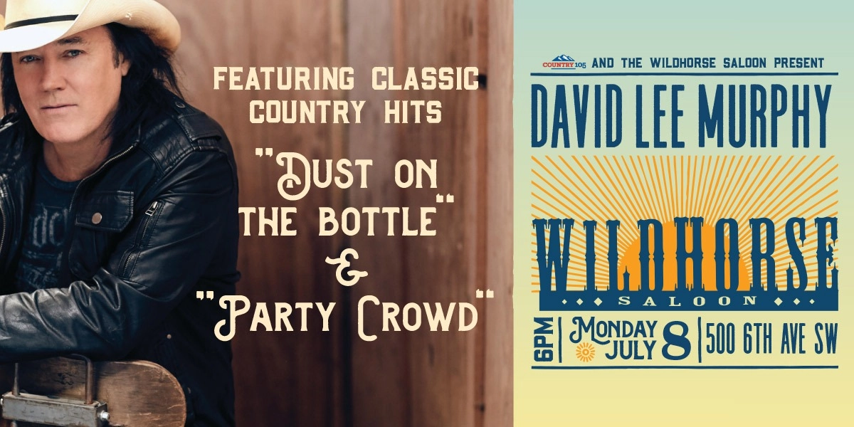 Event image for David Lee Murphy - Monday, July 8th - Stampede 2019