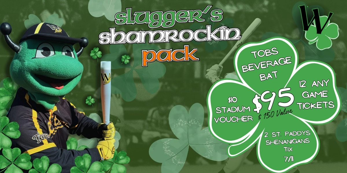 Event image for SLUGGERS SHAMROCKIN' PACK