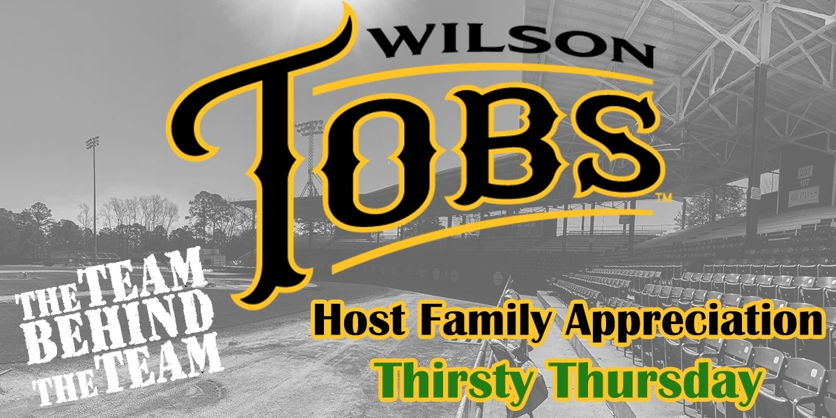 Event image for Wilson Tobs vs. Morehead City Marlins