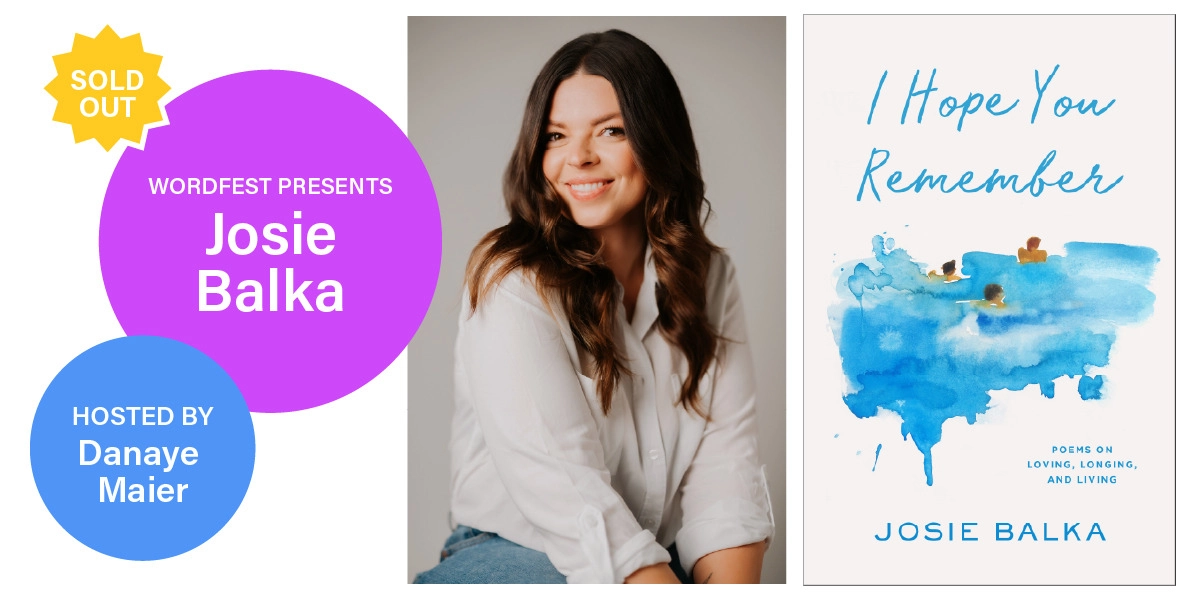 Event image for Wordfest presents Josie Balka