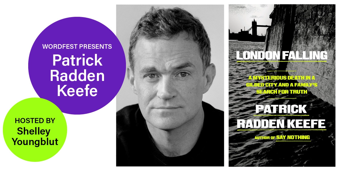 Event image for Wordfest presents Patrick Radden Keefe
