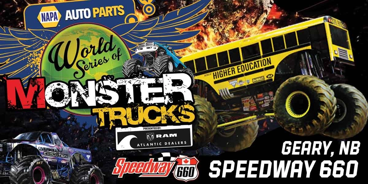 Event image for GEARY, NB - NAPA AUTO PARTS WORLD SERIES OF MONSTER TRUCKS 2024