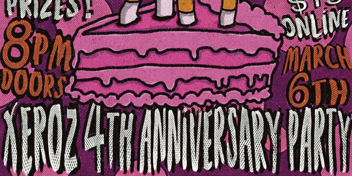 Event image for !!XEROZ ARCADE BAR 4TH ANNIVERSARY PARTY!!