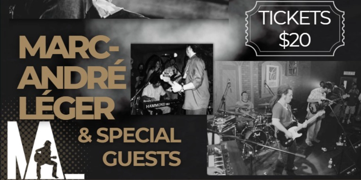 Event image for Marc-Andre Leger - Xeroz