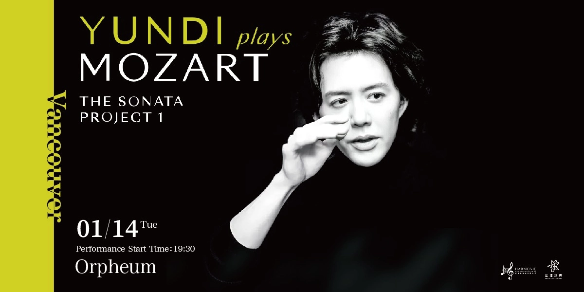 Event image for YUNDI Plays Mozart