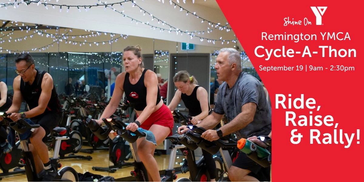 Event image for CYCLE-A-THON at Remington YMCA