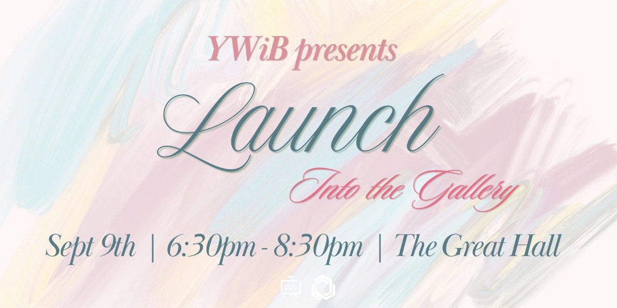Event image for YWIB Launch: Into the Gallery