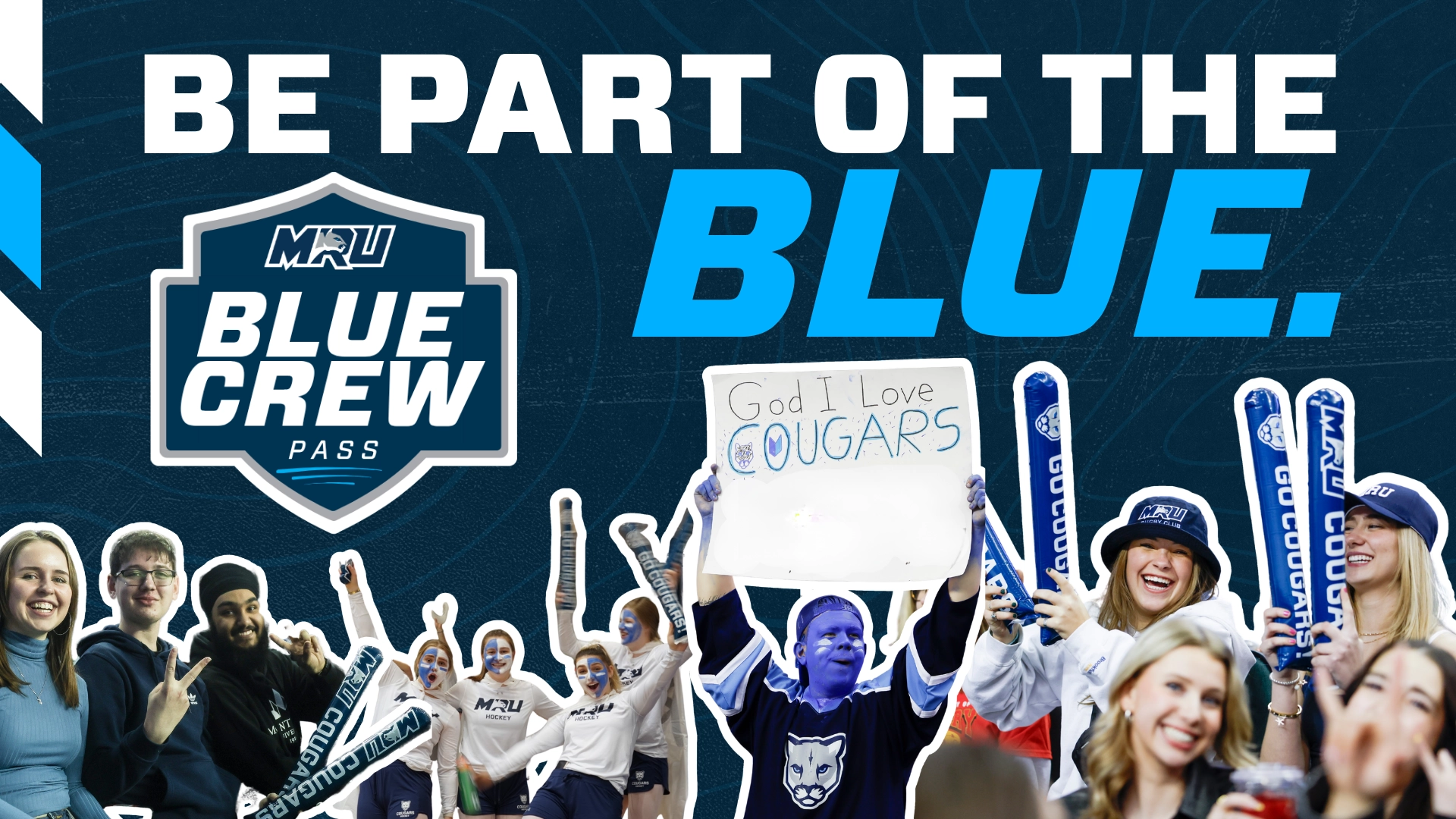 Event image for Blue Crew: MRU Student Pass