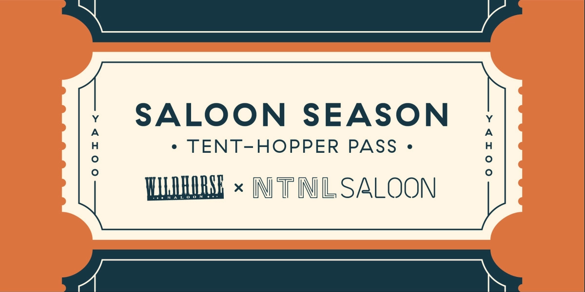 Event image for 2026 SALOON SEASON TENT-HOPPER
